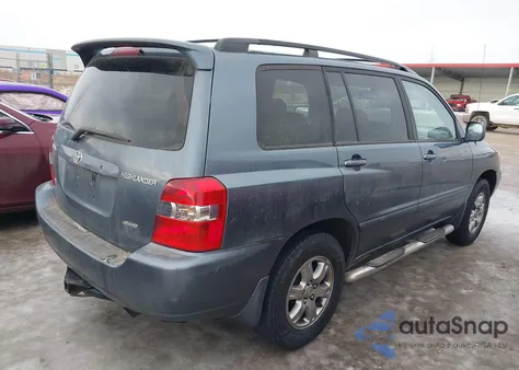 2004 Toyota Highlander V6 from USA, damaged, VIN JTEEP21A740045989